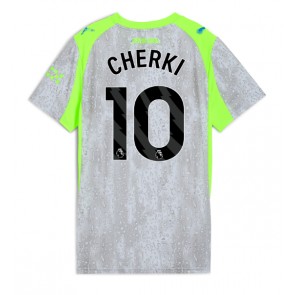 Manchester City Rayan Cherki #10 Dámské Alternativní Dres 2025-26 Krátký Rukáv