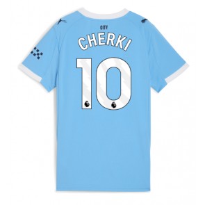 Manchester City Rayan Cherki #10 Dámské Domácí Dres 2025-26 Krátký Rukáv