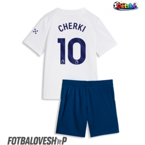 Manchester City Rayan Cherki #10 Dětské Alternativní Dres 2026-27 Krátký Rukáv (+ trenýrky)