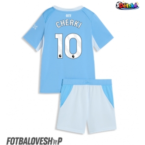 Manchester City Rayan Cherki #10 Dětské Domácí Dres 2026-27 Krátký Rukáv (+ trenýrky)