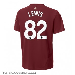 Manchester City Rico Lewis #82 Alternativní Dres 2024-25 Krátký Rukáv
