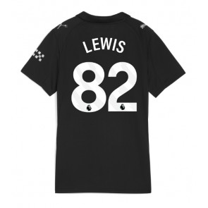 Manchester City Rico Lewis #82 Dámské Venkovní Dres 2025-26 Krátký Rukáv