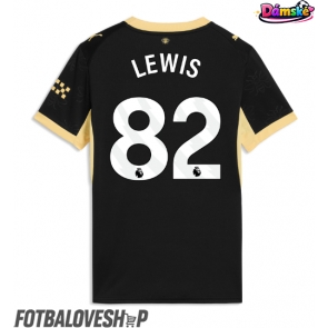 Manchester City Rico Lewis #82 Dámské Venkovní Dres 2026-27 Krátký Rukáv