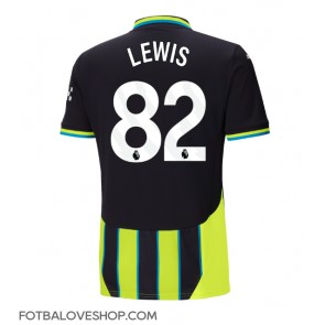 Manchester City Rico Lewis #82 Venkovní Dres 2024-25 Krátký Rukáv