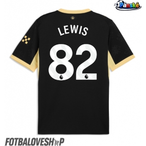 Manchester City Rico Lewis #82 Venkovní Dres 2026-27 Krátký Rukáv