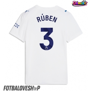 Manchester City Ruben Dias #3 Dámské Alternativní Dres 2026-27 Krátký Rukáv