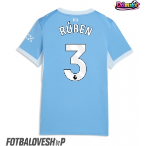 Manchester City Ruben Dias #3 Dámské Domácí Dres 2026-27 Krátký Rukáv