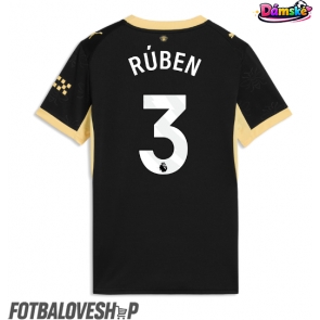 Manchester City Ruben Dias #3 Dámské Venkovní Dres 2026-27 Krátký Rukáv