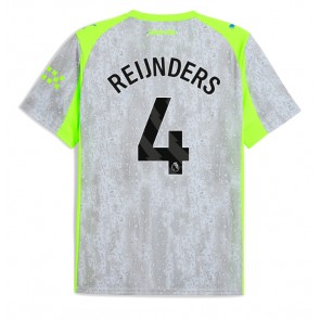 Manchester City Tijjani Reijnders #4 Alternativní Dres 2025-26 Krátký Rukáv