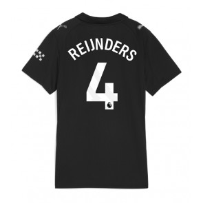 Manchester City Tijjani Reijnders #4 Dámské Venkovní Dres 2025-26 Krátký Rukáv
