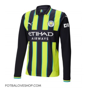Manchester City Venkovní Dres 2024-25 Dlouhý Rukáv