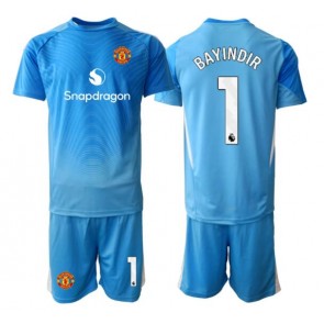 Manchester United Altay Bayindir #1 Brankářské Dětské Domácí Dres 2025-26 Krátký Rukáv (+ trenýrky)