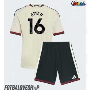 Manchester United Amad Diallo #16 Dětské Alternativní Dres 2026-27 Krátký Rukáv (+ trenýrky)