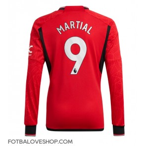 Manchester United Anthony Martial #9 Domácí Dres 2023-24 Dlouhý Rukáv
