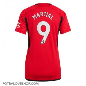 Manchester United Anthony Martial #9 Dámské Domácí Dres 2023-24 Krátký Rukáv