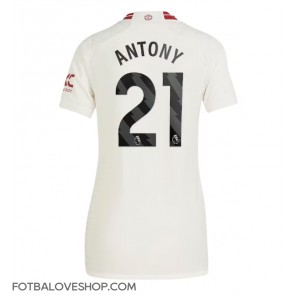 Manchester United Antony #21 Dámské Alternativní Dres 2023-24 Krátký Rukáv