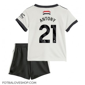Manchester United Antony #21 Dětské Alternativní Dres 2024-25 Krátký Rukáv (+ trenýrky)
