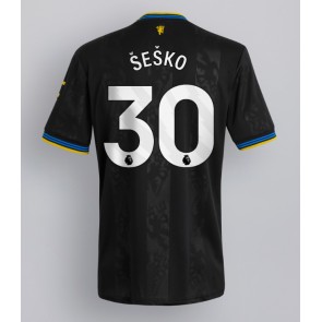 Manchester United Benjamin Sesko #30 Alternativní Dres 2025-26 Krátký Rukáv