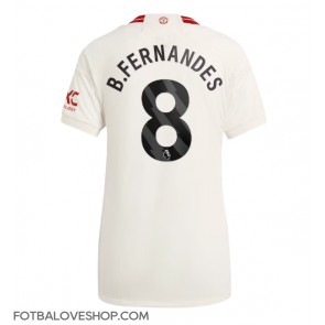 Manchester United Bruno Fernandes #8 Dámské Alternativní Dres 2023-24 Krátký Rukáv