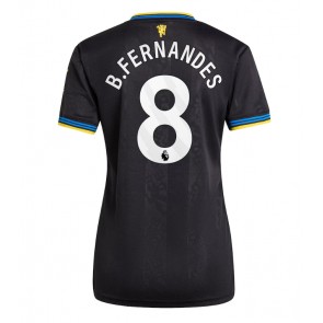 Manchester United Bruno Fernandes #8 Dámské Alternativní Dres 2025-26 Krátký Rukáv