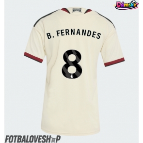 Manchester United Bruno Fernandes #8 Dámské Alternativní Dres 2026-27 Krátký Rukáv