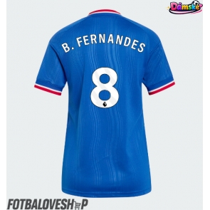 Manchester United Bruno Fernandes #8 Dámské Venkovní Dres 2026-27 Krátký Rukáv