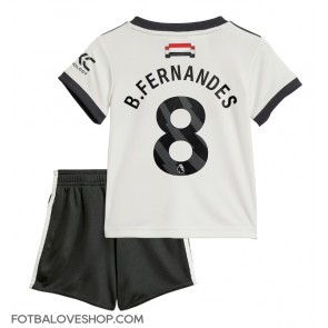 Manchester United Bruno Fernandes #8 Dětské Alternativní Dres 2024-25 Krátký Rukáv (+ trenýrky)