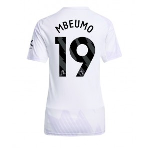 Manchester United Bryan Mbeumo #19 Dámské Venkovní Dres 2025-26 Krátký Rukáv