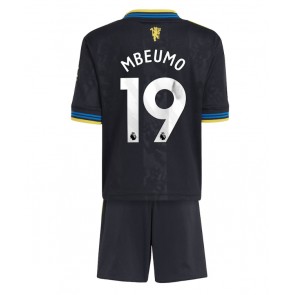 Manchester United Bryan Mbeumo #19 Dětské Alternativní Dres 2025-26 Krátký Rukáv (+ trenýrky)