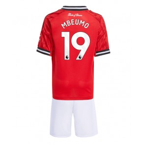 Manchester United Bryan Mbeumo #19 Dětské Domácí Dres 2025-26 Krátký Rukáv (+ trenýrky)