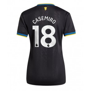 Manchester United Casemiro #18 Dámské Alternativní Dres 2025-26 Krátký Rukáv
