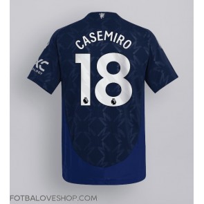 Manchester United Casemiro #18 Venkovní Dres 2024-25 Krátký Rukáv