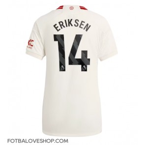 Manchester United Christian Eriksen #14 Dámské Alternativní Dres 2023-24 Krátký Rukáv