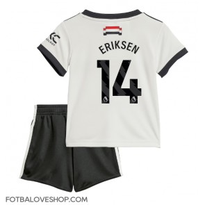 Manchester United Christian Eriksen #14 Dětské Alternativní Dres 2024-25 Krátký Rukáv (+ trenýrky)