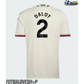 Manchester United Diogo Dalot #2 Alternativní Dres 2026-27 Krátký Rukáv