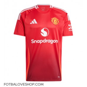 Manchester United Domácí Dres 2024-25 Krátký Rukáv