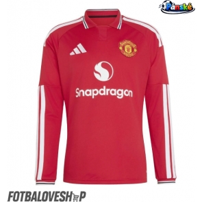 Manchester United Domácí Dres 2026-27 Dlouhý Rukáv