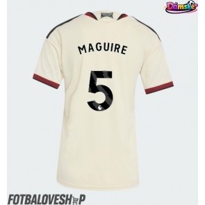 Manchester United Harry Maguire #5 Dámské Alternativní Dres 2026-27 Krátký Rukáv