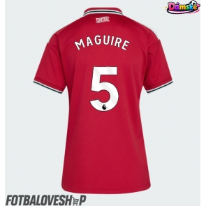 Manchester United Harry Maguire #5 Dámské Domácí Dres 2026-27 Krátký Rukáv