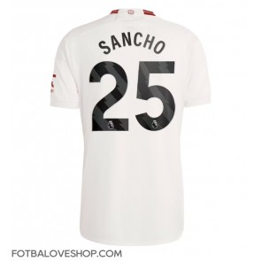 Manchester United Jadon Sancho #25 Alternativní Dres 2023-24 Krátký Rukáv
