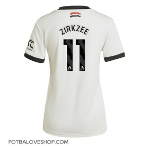 Manchester United Joshua Zirkzee #11 Dámské Alternativní Dres 2024-25 Krátký Rukáv