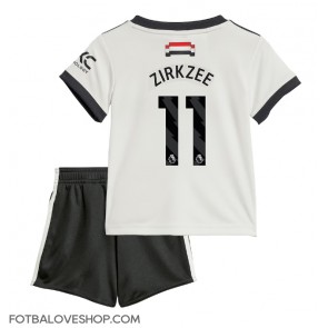 Manchester United Joshua Zirkzee #11 Dětské Alternativní Dres 2024-25 Krátký Rukáv (+ trenýrky)