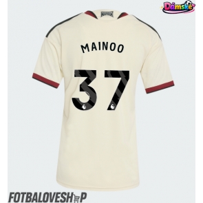 Manchester United Kobbie Mainoo #37 Dámské Alternativní Dres 2026-27 Krátký Rukáv