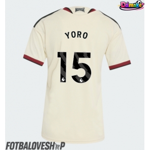Manchester United Leny Yoro #15 Dámské Alternativní Dres 2026-27 Krátký Rukáv