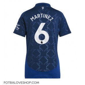 Manchester United Lisandro Martinez #6 Dámské Venkovní Dres 2024-25 Krátký Rukáv