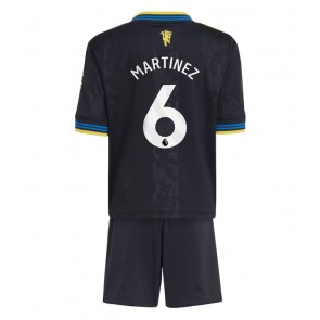 Manchester United Lisandro Martinez #6 Dětské Alternativní Dres 2025-26 Krátký Rukáv (+ trenýrky)