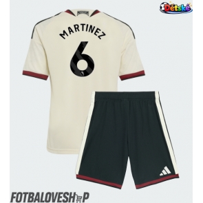 Manchester United Lisandro Martinez #6 Dětské Alternativní Dres 2026-27 Krátký Rukáv (+ trenýrky)