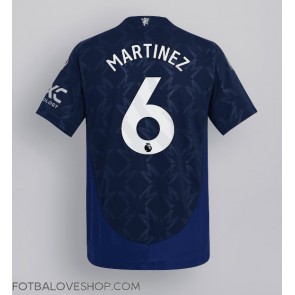Manchester United Lisandro Martinez #6 Venkovní Dres 2024-25 Krátký Rukáv