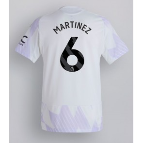 Manchester United Lisandro Martinez #6 Venkovní Dres 2025-26 Krátký Rukáv