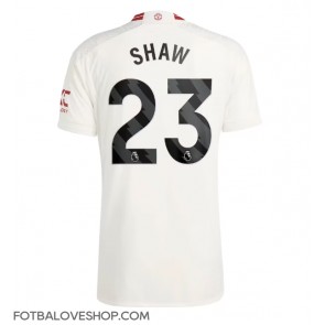 Manchester United Luke Shaw #23 Alternativní Dres 2023-24 Krátký Rukáv